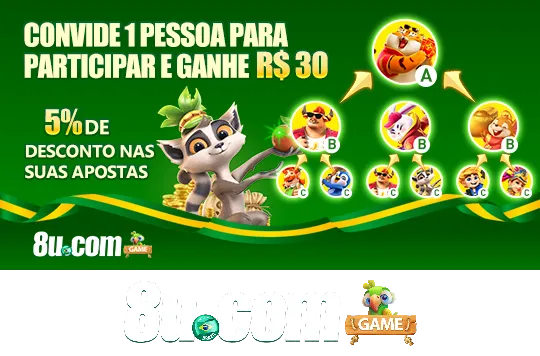 8U Indique amigos para receber um bônus